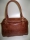 Кожаная женская сумка P 230 коричневая