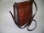 Кожаная женская сумка P 227 коричневая