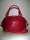 Кожаная женская сумка P 219 красная