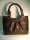 Кожаная женская сумка P 246 коричневая