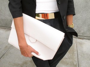 Белые женские кожаные сумки - Фото 2